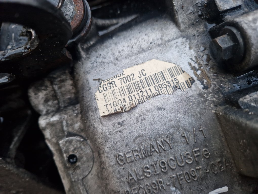 2010 - 2015 Volvo V70  Estate Manual Gearbox CG9R7002JC