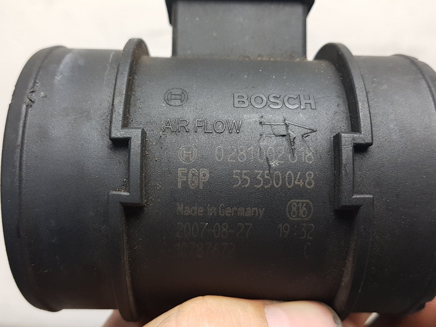 2005 - 2009 Saab 9-3  Saloon Air Flow Meter 0281002618