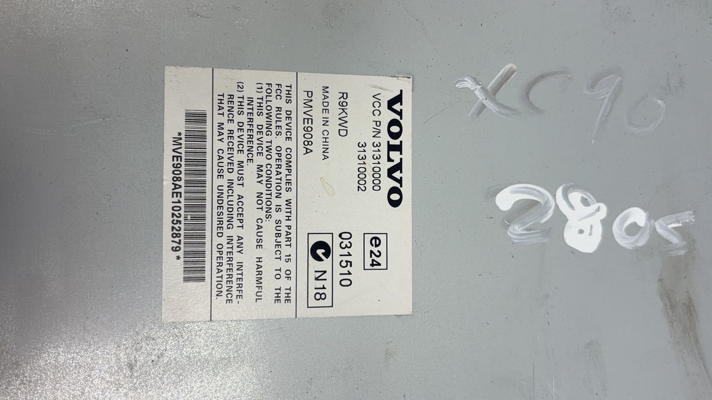 2007 - 2014 Volvo XC90  Estate Radio Amplifier 31310000