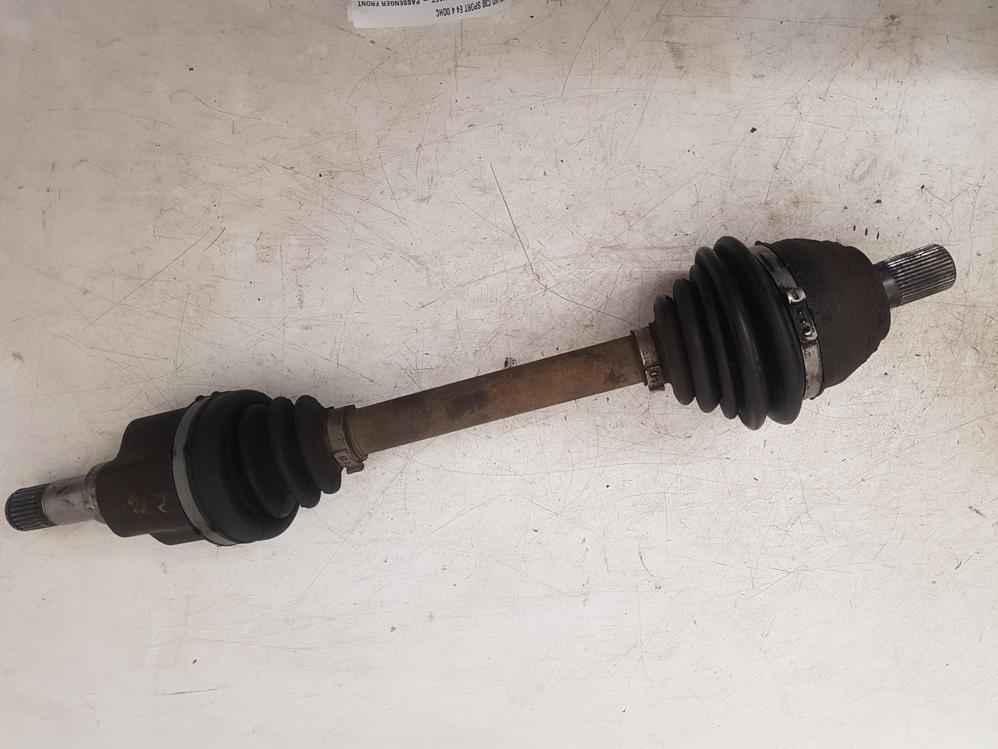2006 - 2012 Volvo C30  Hatchback DRIVESHAFT - PASSENGER FRONT (MANUAL) (ABS) 455 GREY