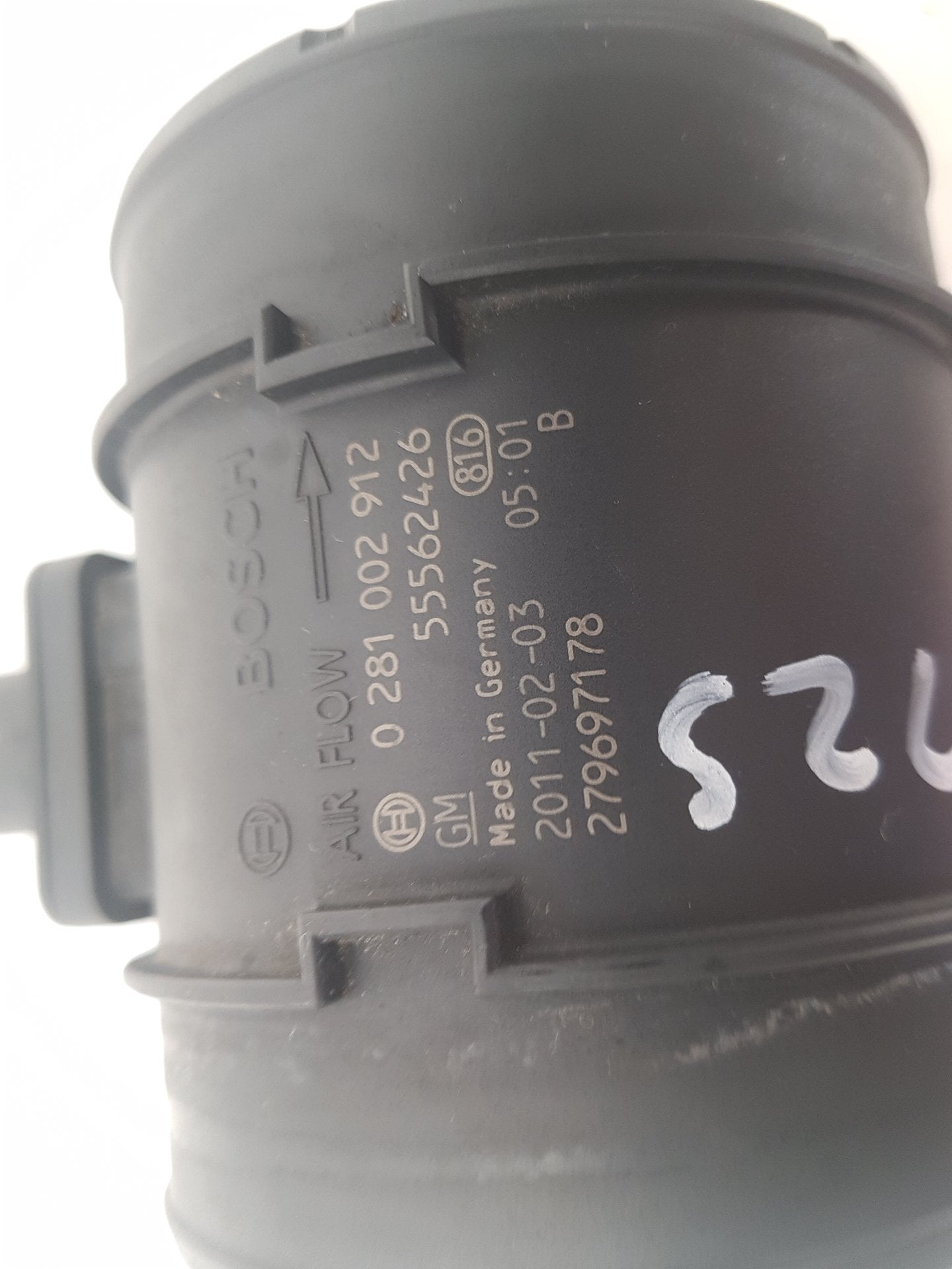 2010 - 2012 Saab 9-5  Saloon Air Flow Meter 0281002912