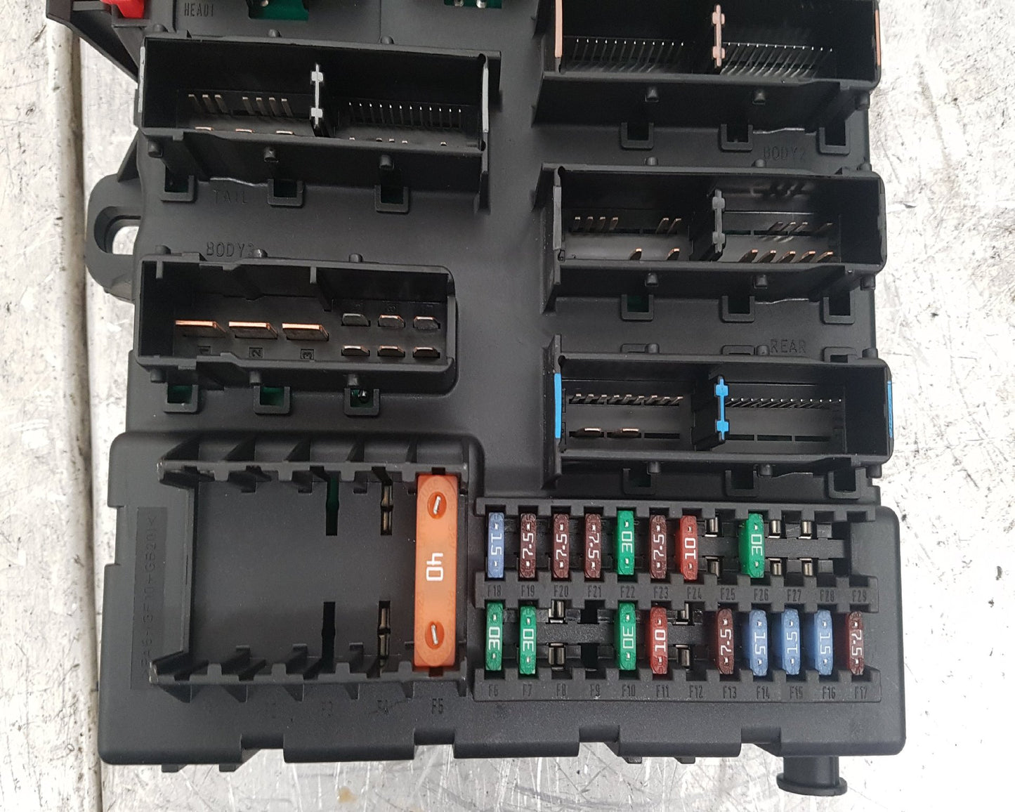 2008 - 2011 Saab 9-3  Estate Interior Fuse Box 12769679