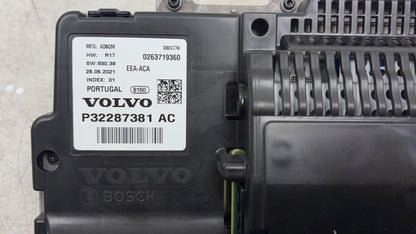 2016 - 2023 Volvo XC90 II 256 Estate LOCKSET, ECU, TRANSPONDER & SPEEDO CLUSTER 32287381