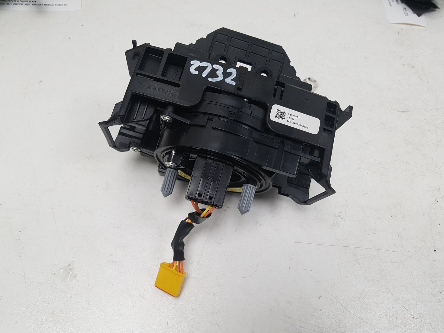 2013 - 2015 Volvo V60  Estate AIR BAG CONTACT RING/STEERING ANGLE SENSOR 31343218