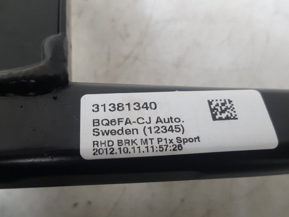 2004 - 2013 Volvo C30  Hatchback Brake Pedal 31381340