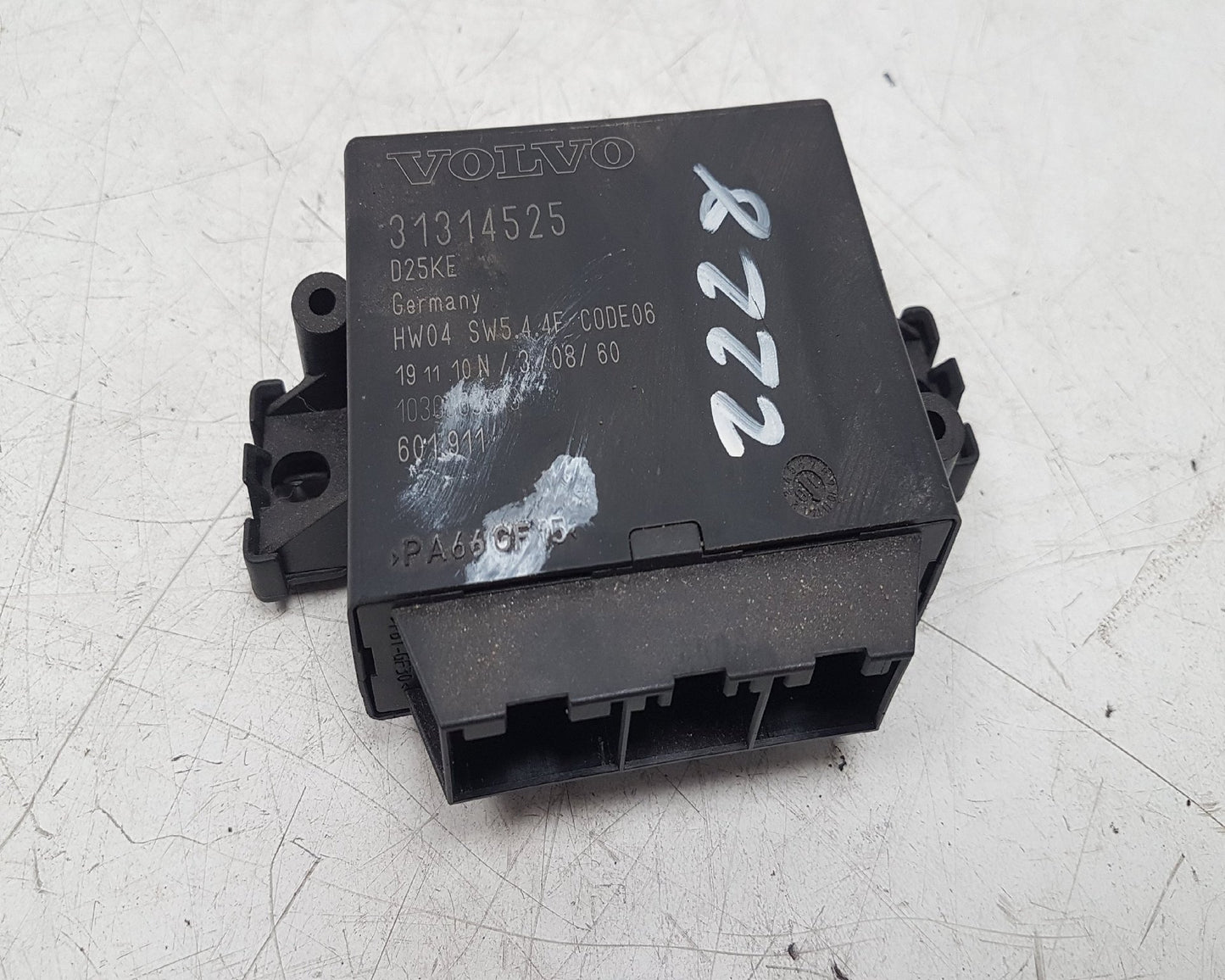 2008 - 2011 Volvo V70  Estate PARKING SENSOR ECU 31314525