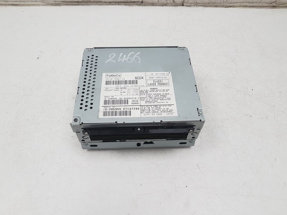 2006 - 2011 Volvo S80  Saloon RADIO AND CD PLAYER 30775843 6CDX