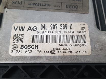 2010 - 2017 Volkswagen Sharan  MPV Engine ECU 04L907309K