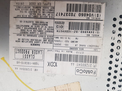 2007 - 2016 Volvo V70  Estate CD Player 31260541