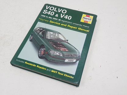 1996 - 2004 Volvo S40   HAYNES MANUAL 978 1 84425 076 9. 9781844250769
