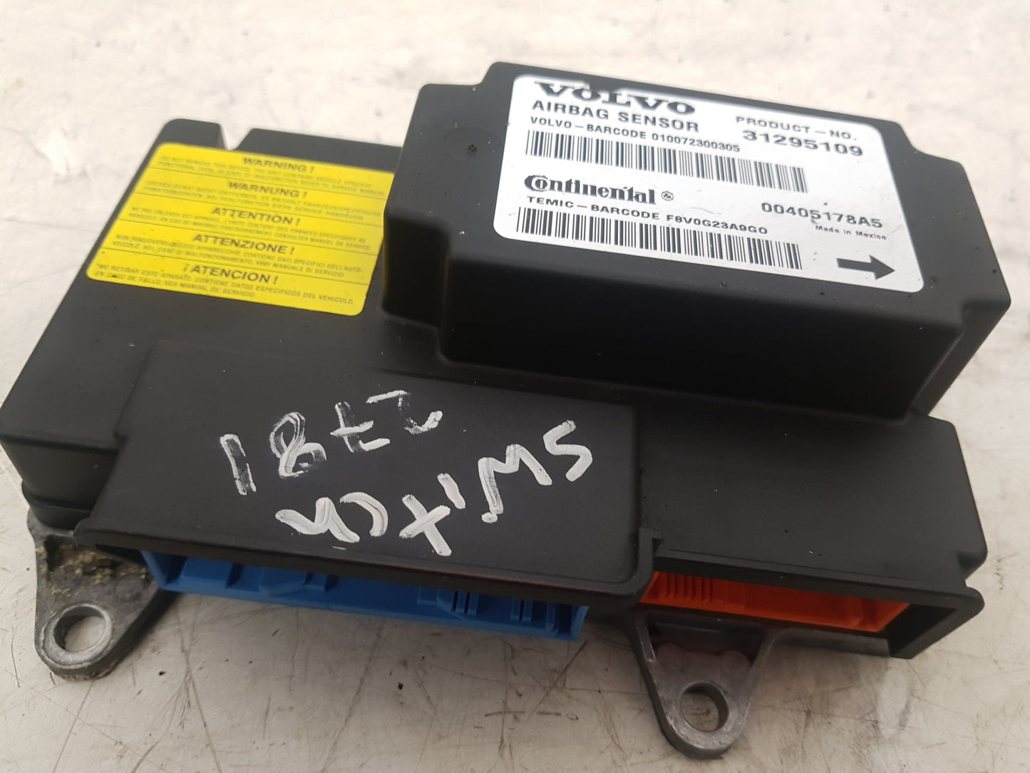2010 Volvo S40  Saloon Airbag Module 31295109