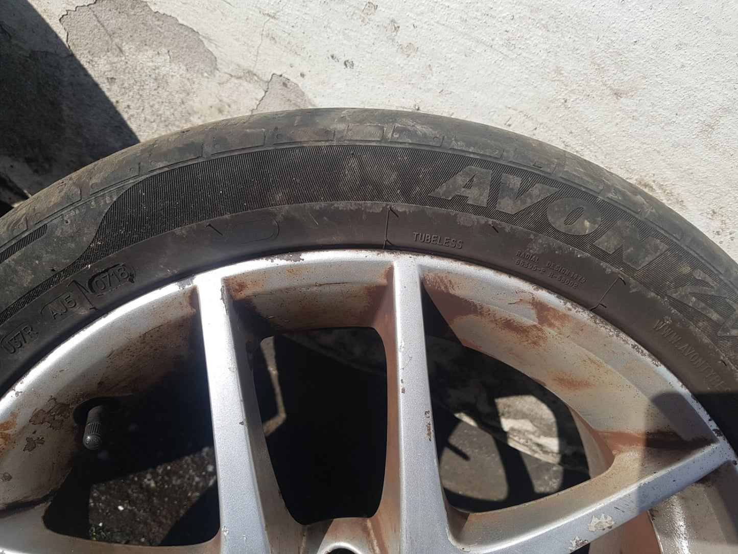2003 - 2012 Saab 9-3 YS3F Convertible Alloy Wheel 12785710