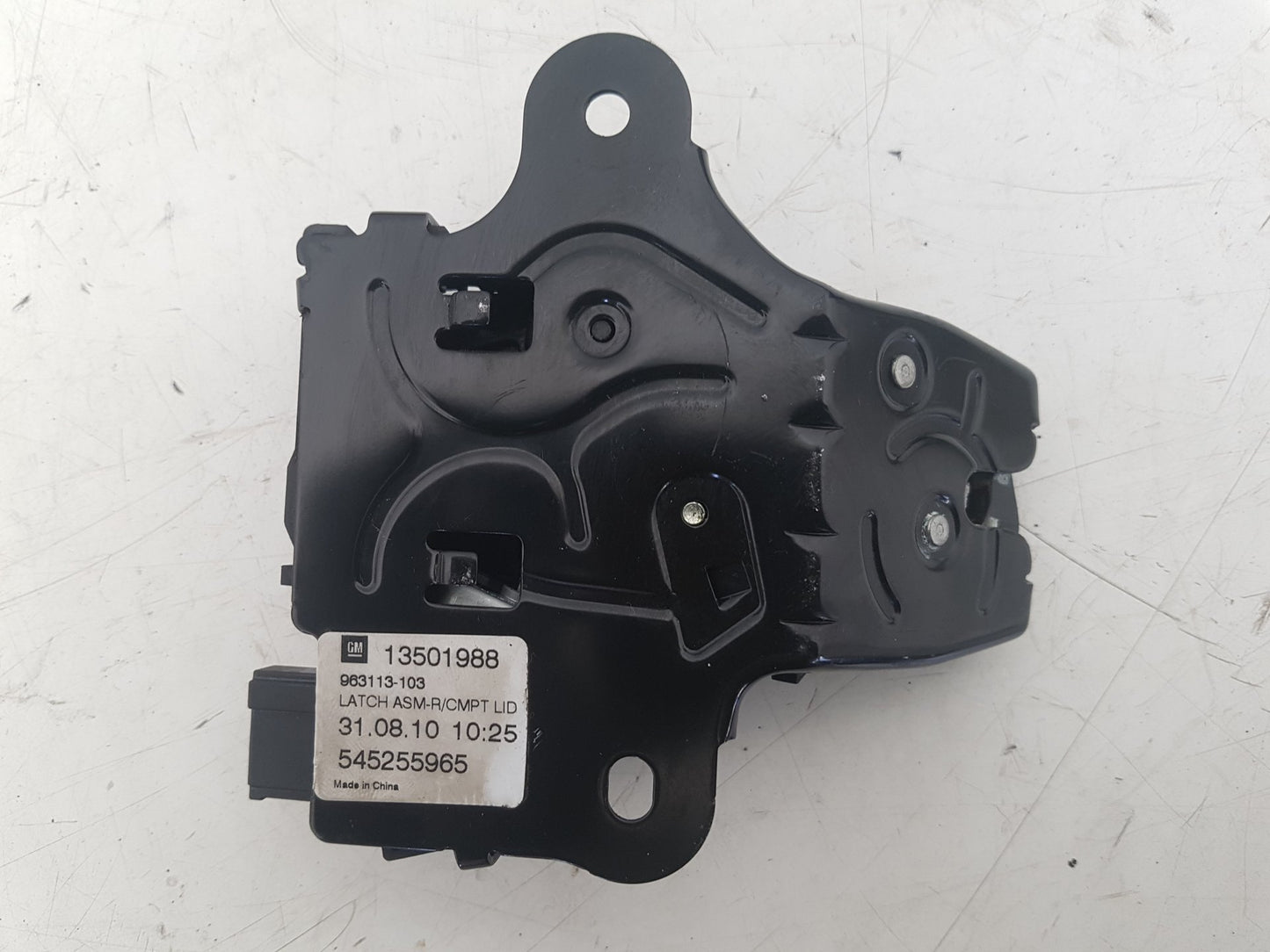 2010 - 2012 Saab 9-5  Saloon Tailgate Lock Mechanism 13501988 545255965