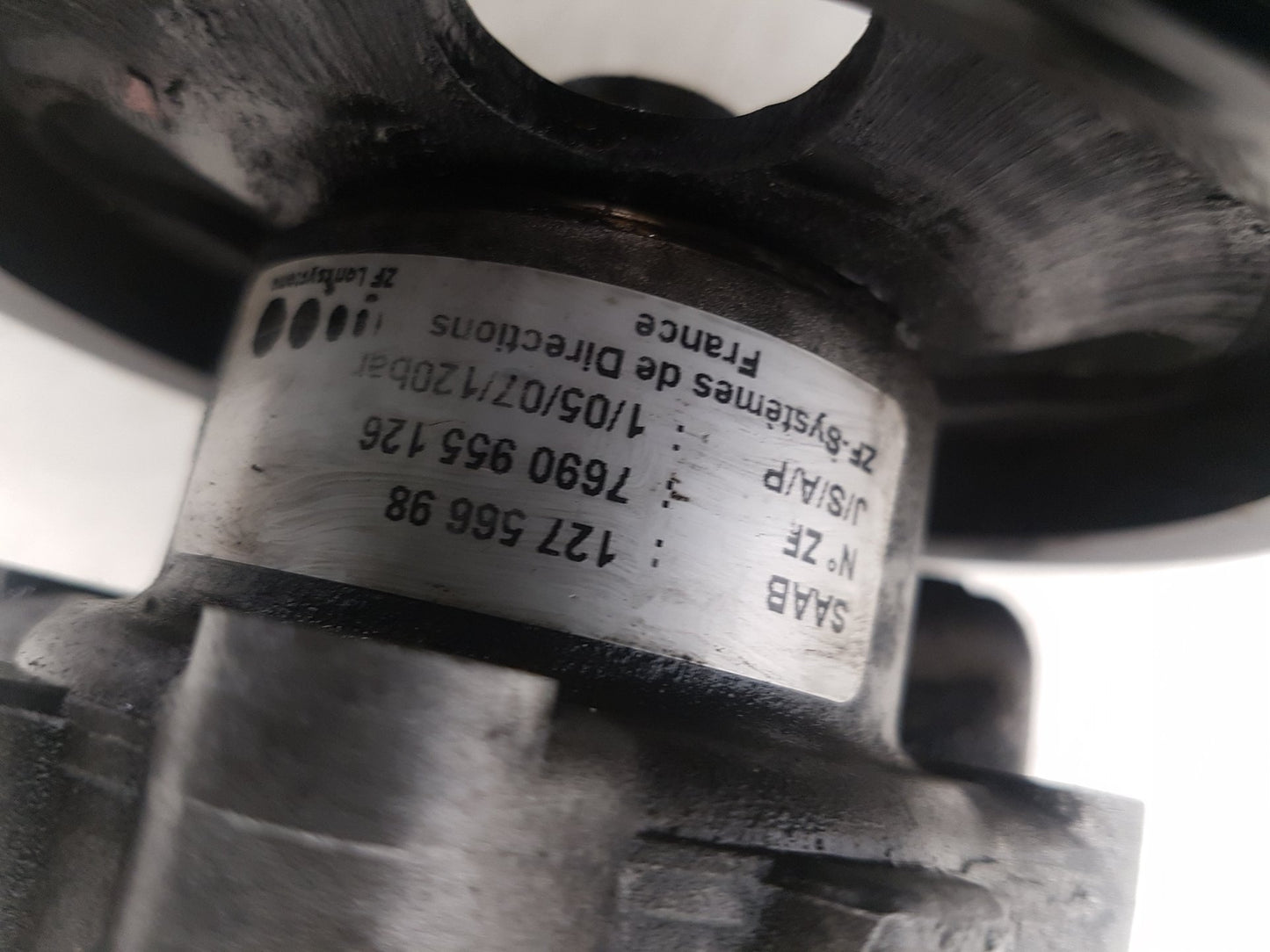 2006 - 2009 Saab 9-5  Saloon Power Steering Pump 12756698