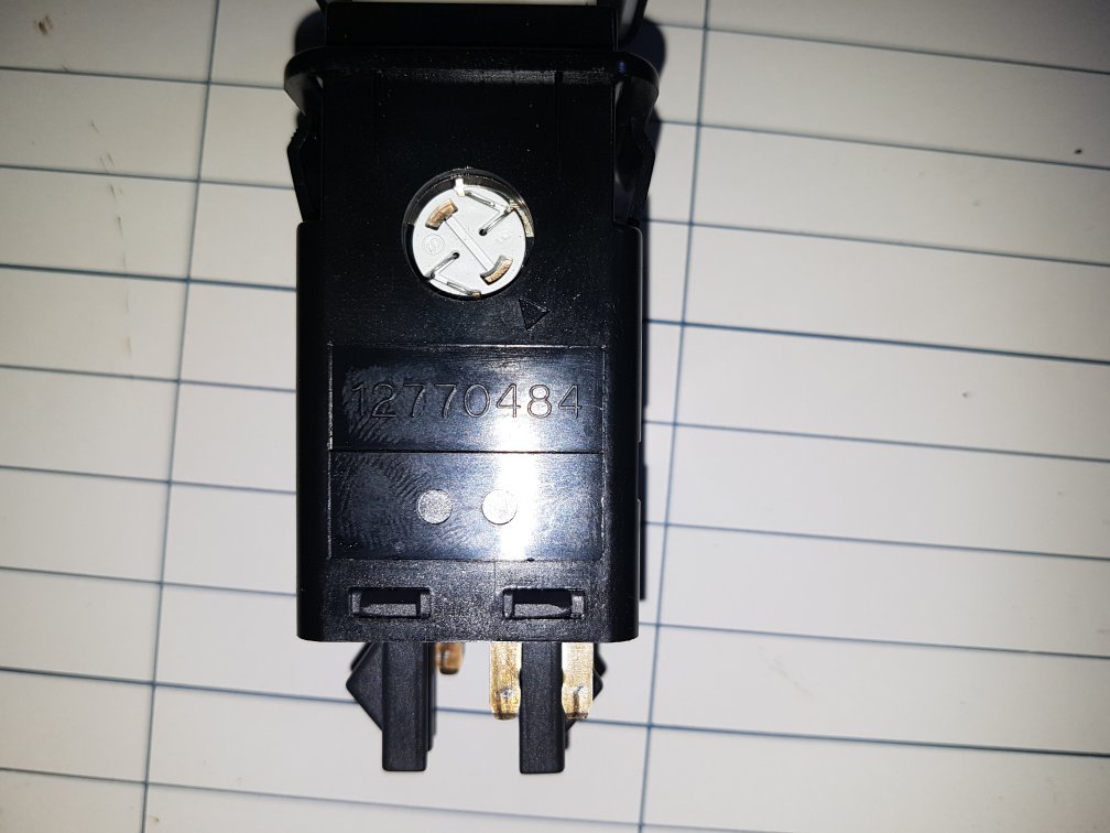 2004 - 2009 Saab 9-5  Saloon Traction Control Switch 12770484