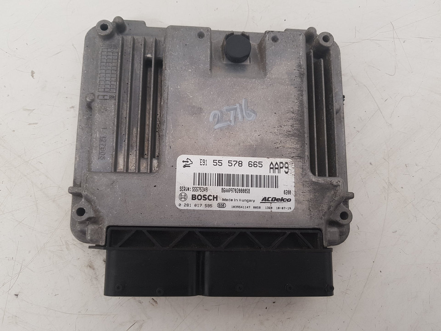 2010 - 2012 Saab 9-5  Saloon Engine ECU 55578665