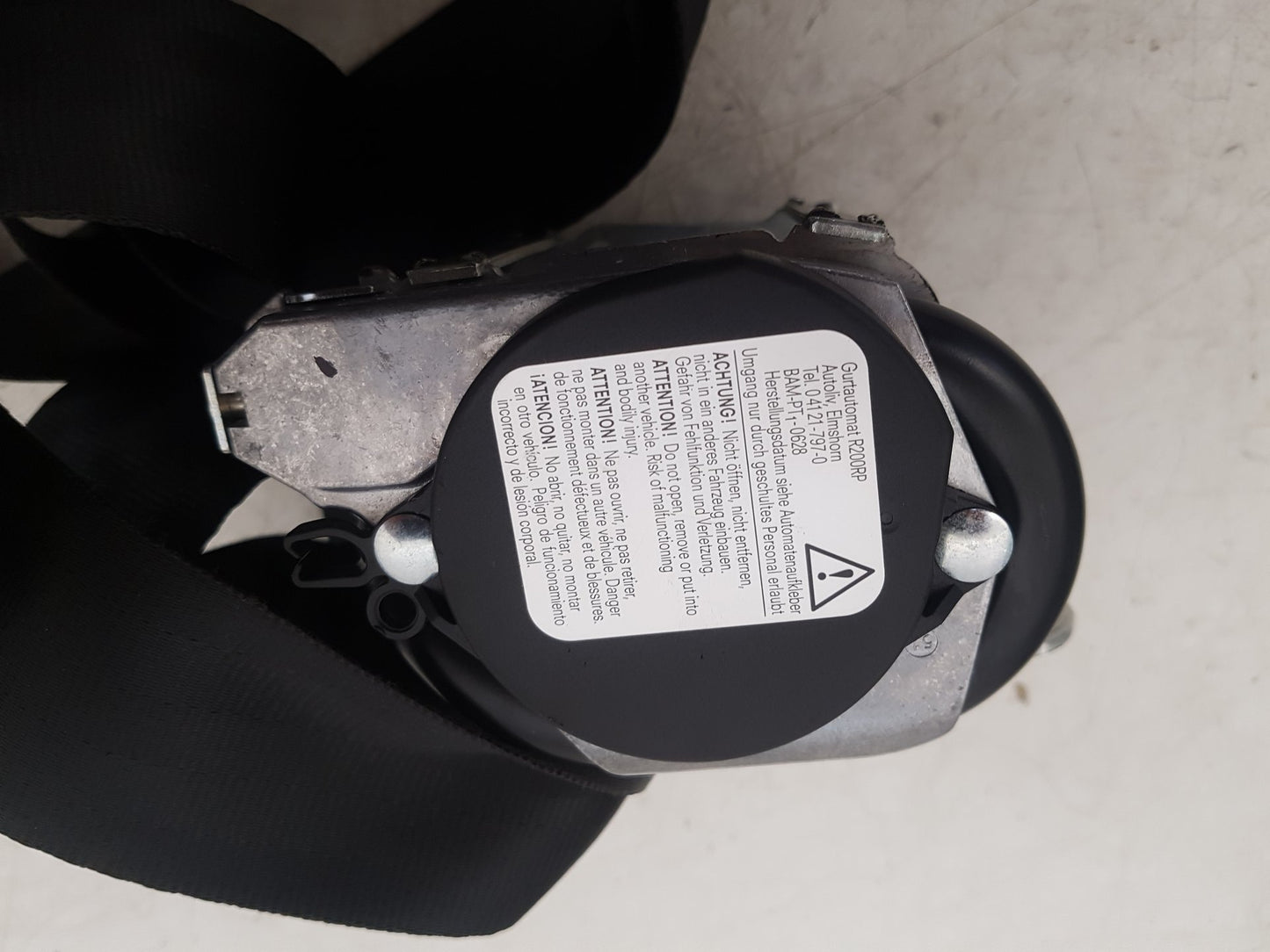 2013 - 2016 Volvo V40 III 525 Hatchback Left Rear Seat Belt 31292072