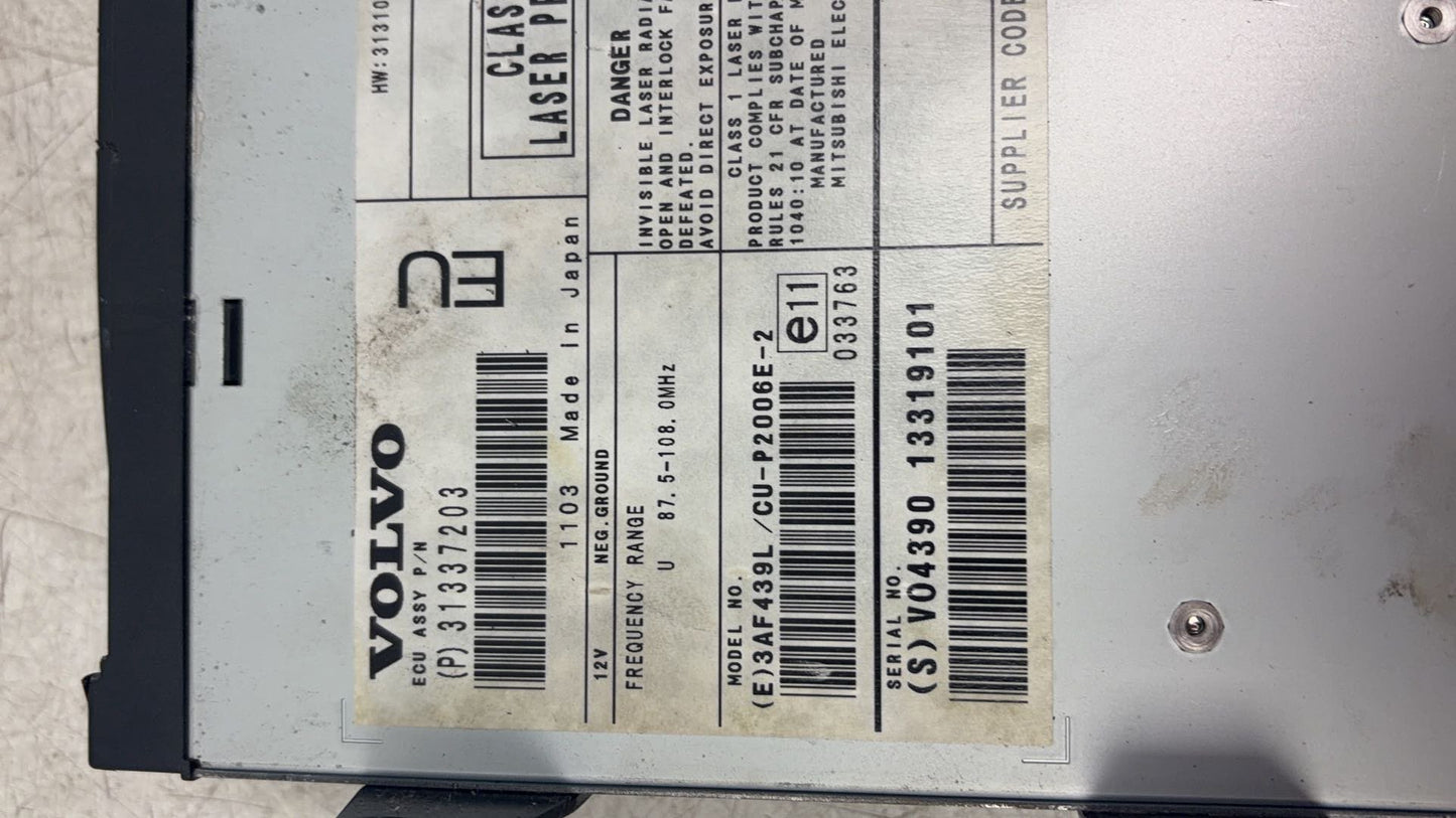2007 - 2014 Volvo XC90  Estate SATNAV DVD PLAYER 31337203