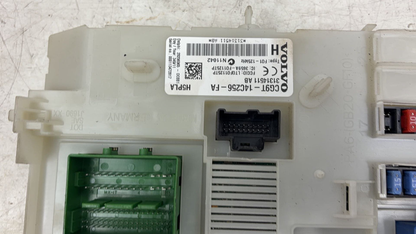 2011 - 2014 Volvo V60 I 155 Estate CENTRAL ELECTRONIC MODULE (CEM) 31314511