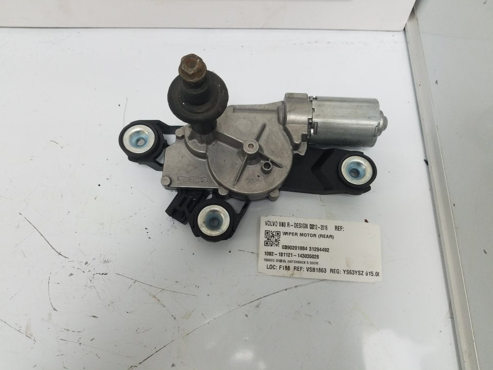 2015 - 2019 Volvo V40 Cross Country  Hatchback Rear Wiper Motor 0390201884 31294492