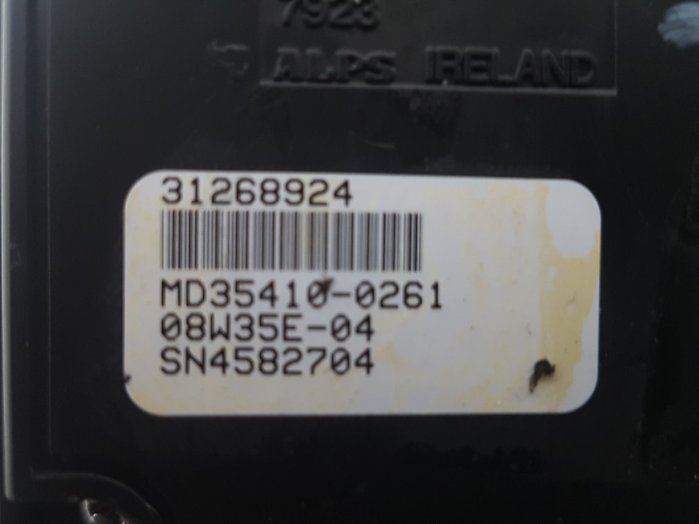 2008 - 2012 Volvo V50   Estate Dash Display Unit 31268336