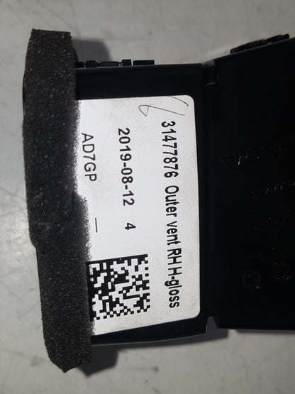 2019 - 2021 Volvo XC40 536 Estate Air Vent 31477876