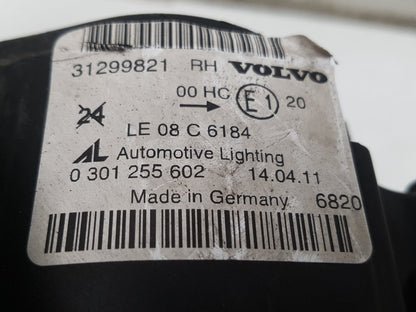 2006 - 2012 Volvo C30  Hatchback Right Headlight 31299821