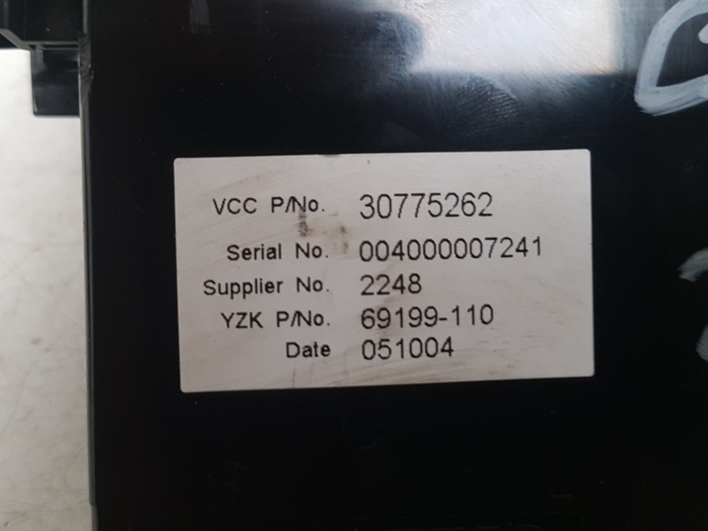2007 - 2012 Volvo C70 II 542 Convertible Dash Display Unit 30775262
