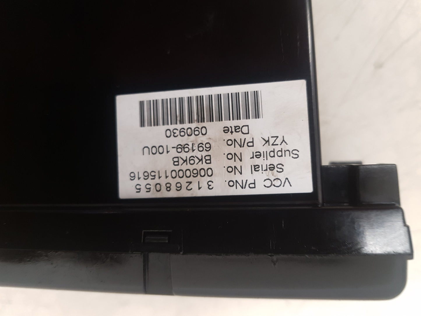 2006 - 2012 Volvo C30  Hatchback Dash Display Unit 31268055