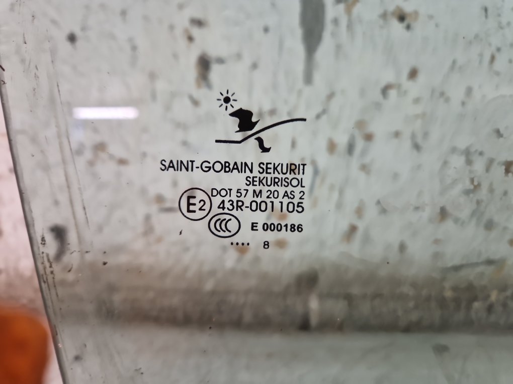2005 - 2015 Saab 9-3  Estate Right Rear Door Window