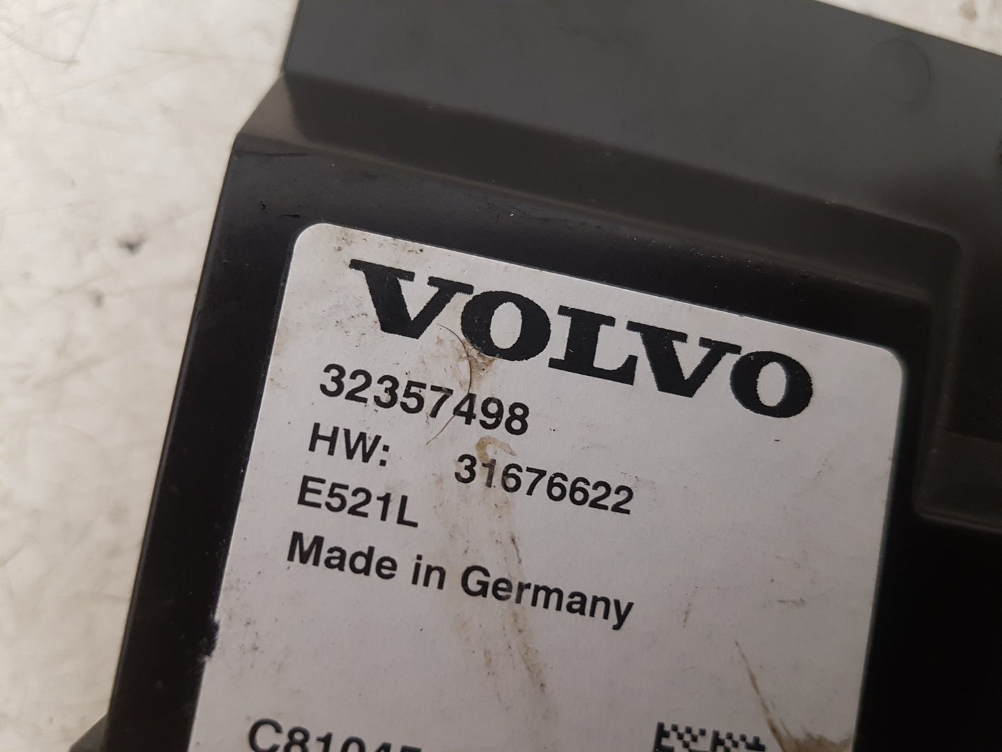 2016 - 2023 Volvo XC90 II 256 Estate TOWBAR CONTROL MODULE 31454548