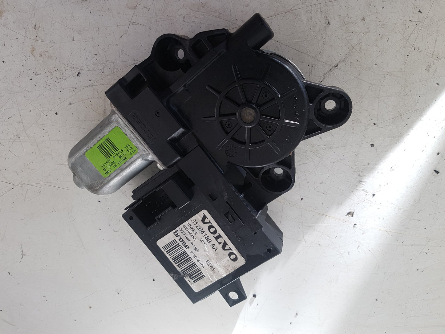 2005 - 2012 Volvo S40  Saloon WINDOW REG MOTOR (PASSENGER SIDE REAR) 31264189