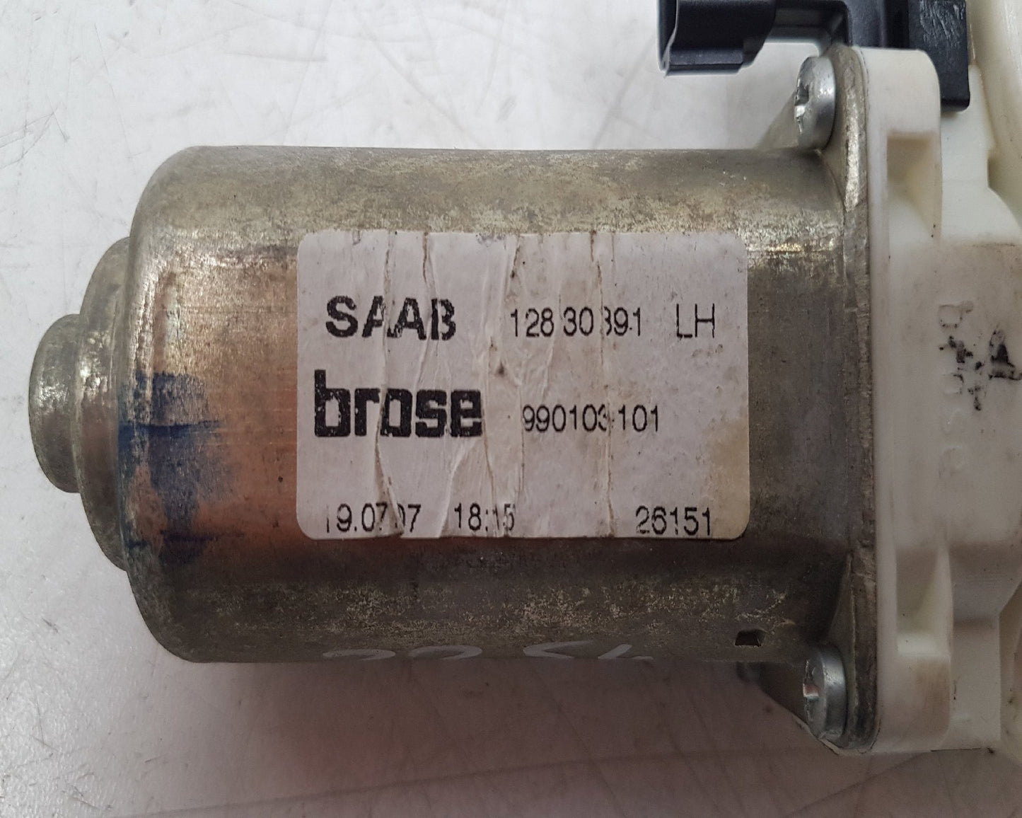 2008 - 2011 Saab 9-3  Convertible WINDOW REG MOTOR (PASSENGER SIDE FRONT) 12830891