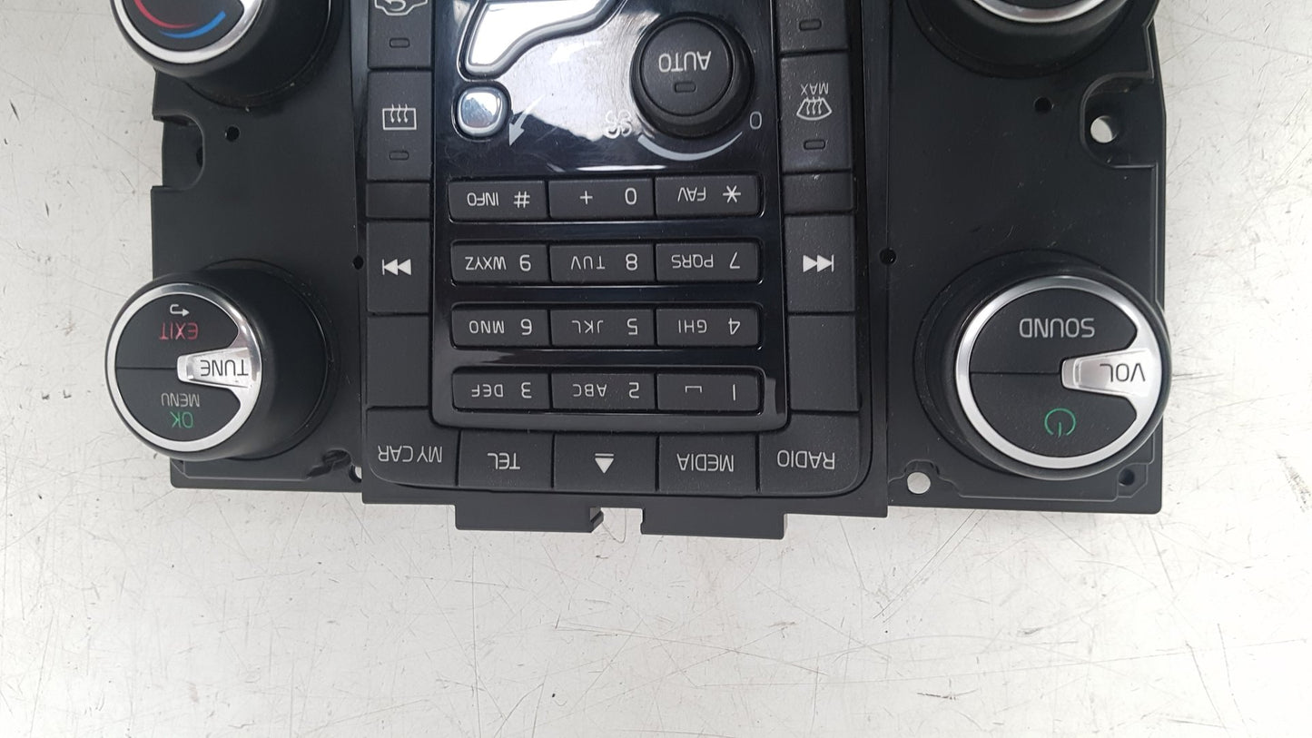 2010 - 2014 Volvo XC60  Estate DIGITAL HEATER CONTROL PANEL & STEREO 30795271