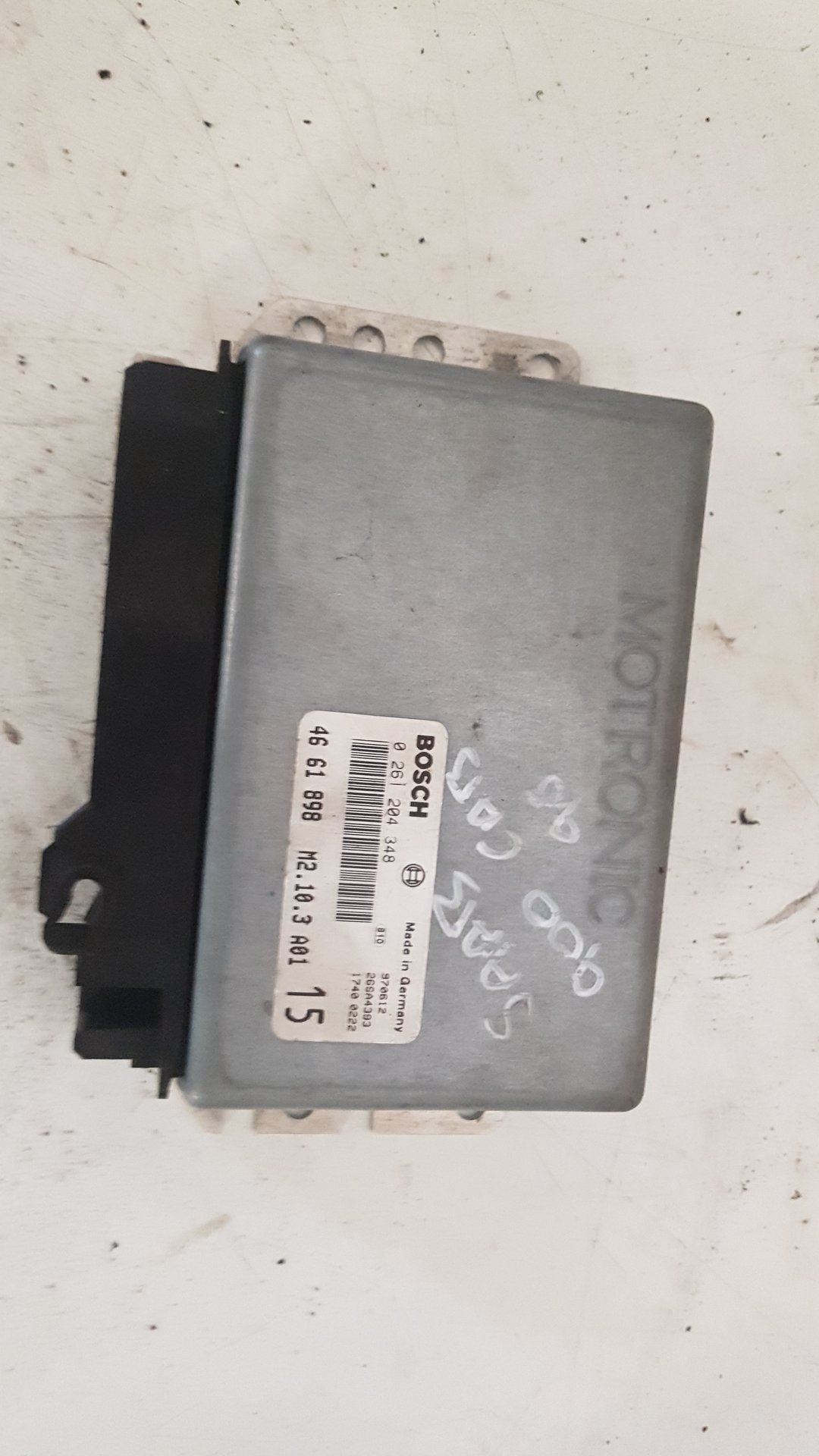 1993 - 1998 Saab 900  Convertible Engine ECU 261 204 348