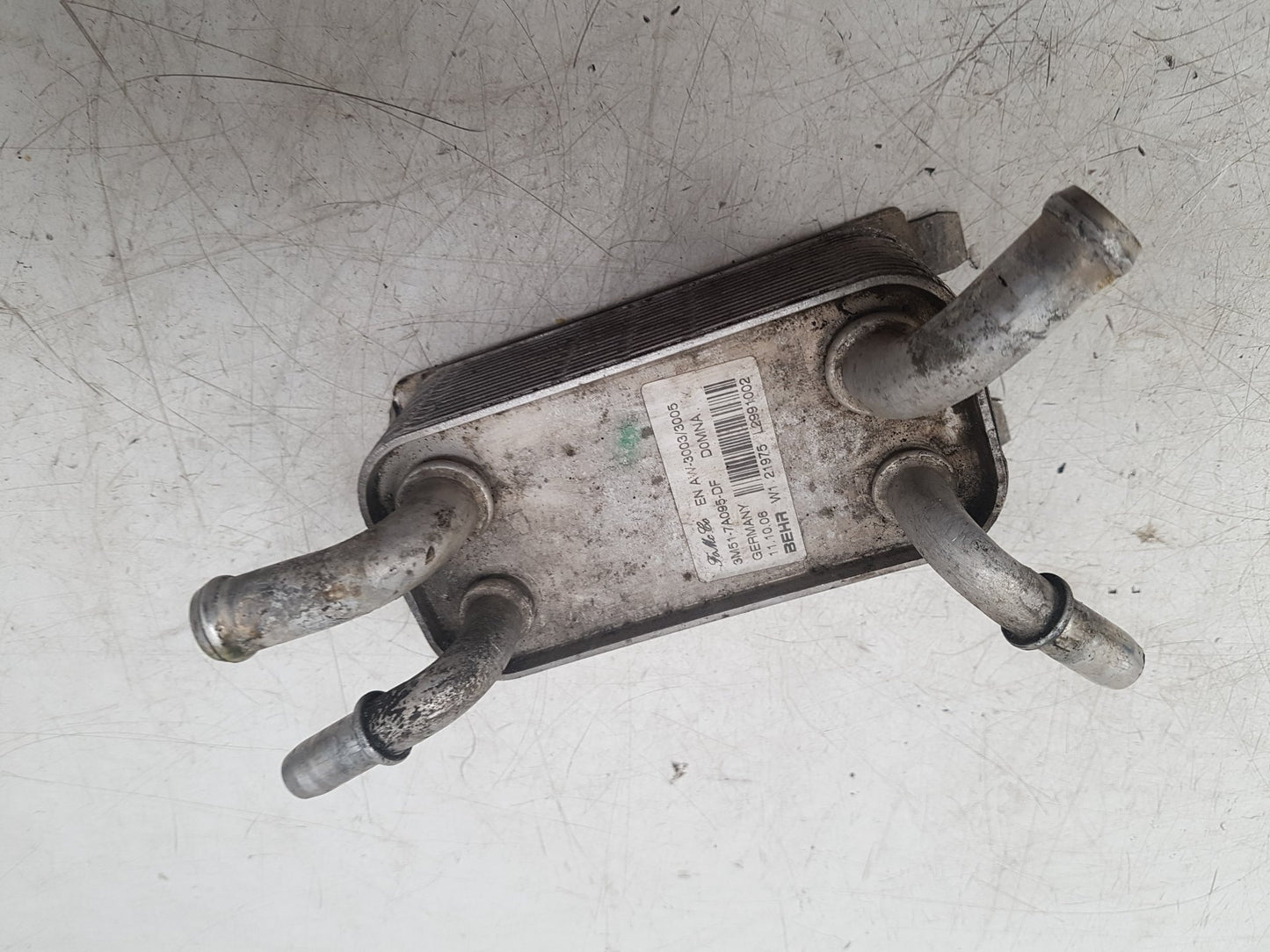 2007 Volvo C70  Convertible Engine Oil Cooler 3M51-7A095-DF