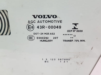 2012 - 2016 Volvo V40  Hatchback Left Front Door Window AS2