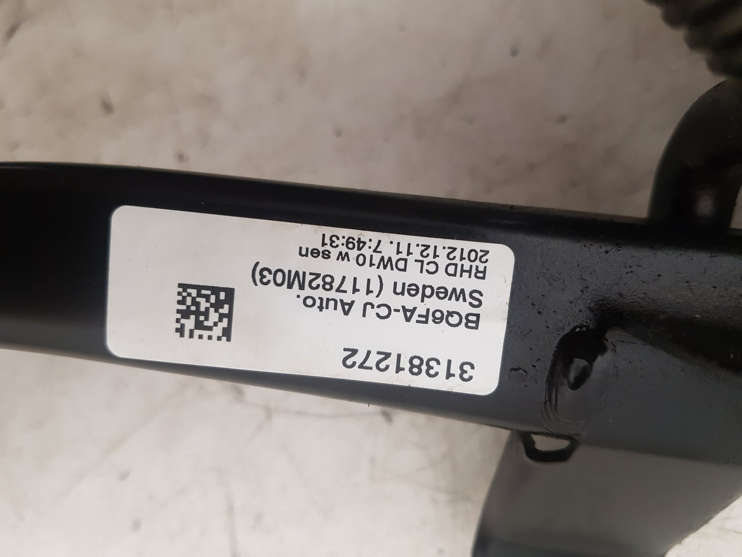 2013 - 2016 Volvo V40 III 525 Hatchback Clutch Pedal 31381272