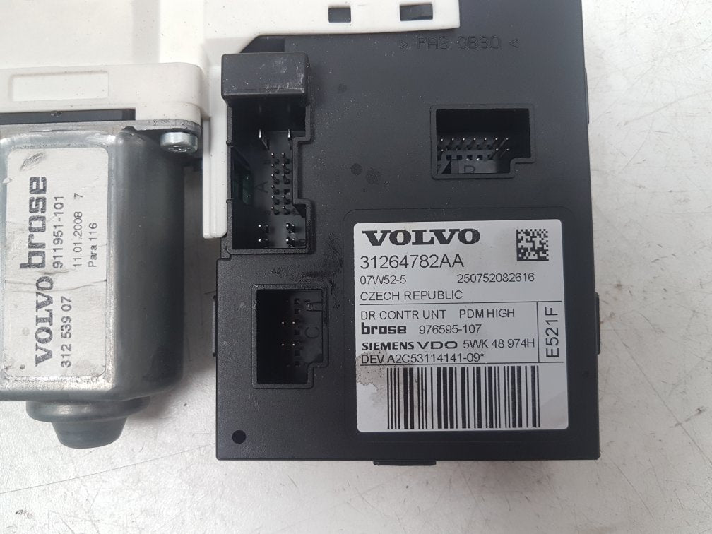 2006 - 2012 Volvo C70  Convertible WINDOW REG MOTOR (PASSENGER SIDE FRONT) 31253907