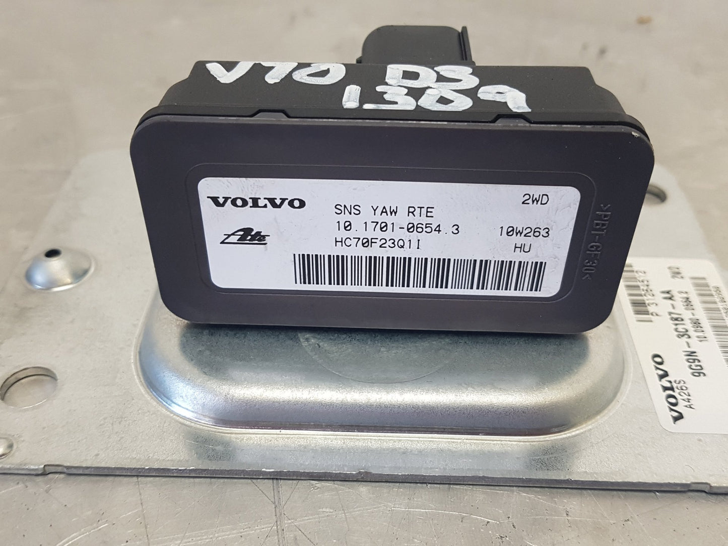 2008 - 2010 Volvo V70  Estate YAW SENSOR 10.1701-0654.3