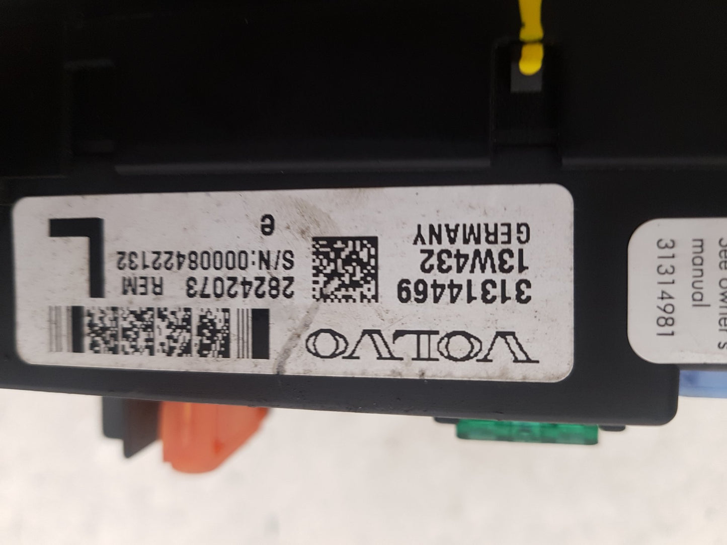 2011 - 2014 Volvo XC90  Estate REAR ELECTRONIC MODULE (REM) 31314469