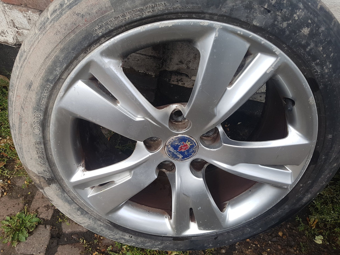 2010 - 2012 Saab 9-5  Saloon Alloy Wheel 13241705