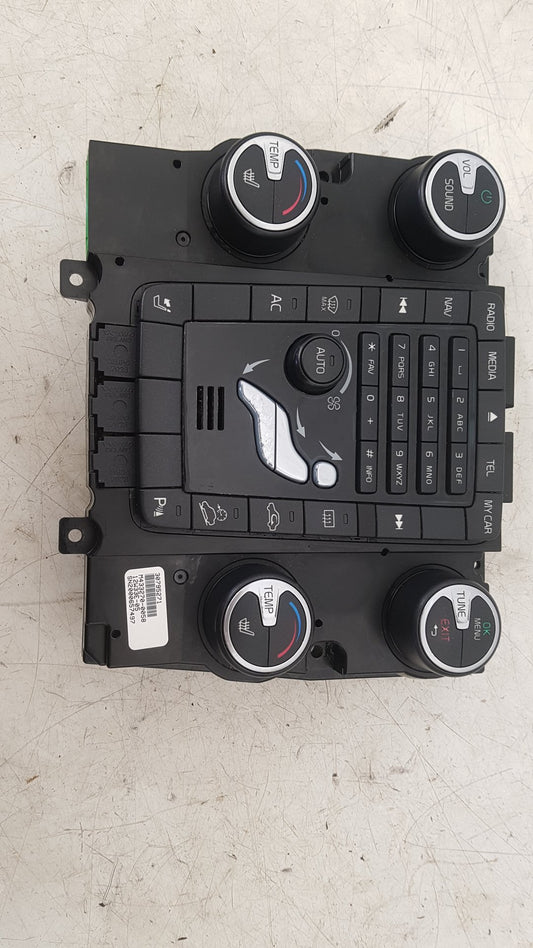 2008 - 2017 Volvo XC60 I 156 SUV Digital Heater and Radio Control Panel 30795271