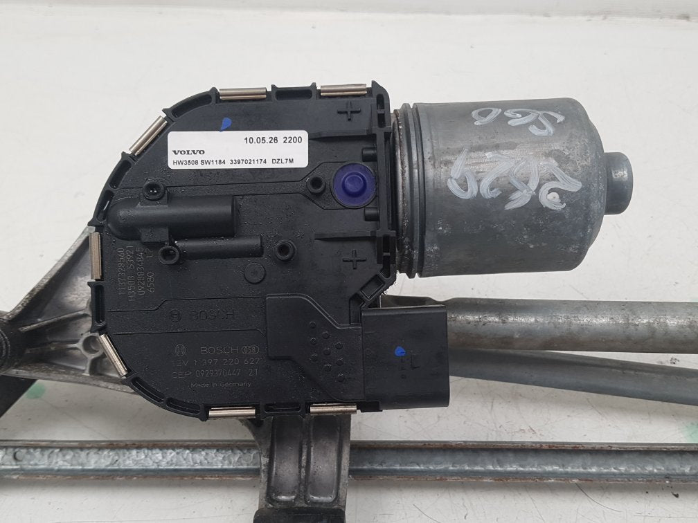2015 Volvo S60  Saloon WIPER MOTOR (FRONT) & LINKAGE 1397220627 30753494