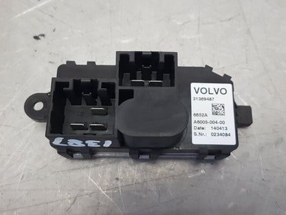 2012 - 2016 Volvo V40  Hatchback FAN SPEED REGULATOR /  RESISTOR 31369487