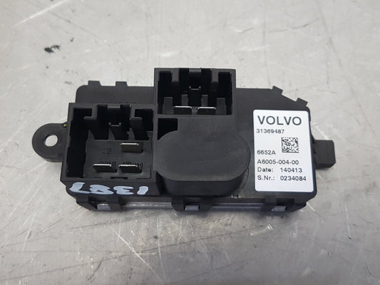 2012 - 2016 Volvo V40  Hatchback FAN SPEED REGULATOR /  RESISTOR 31369487