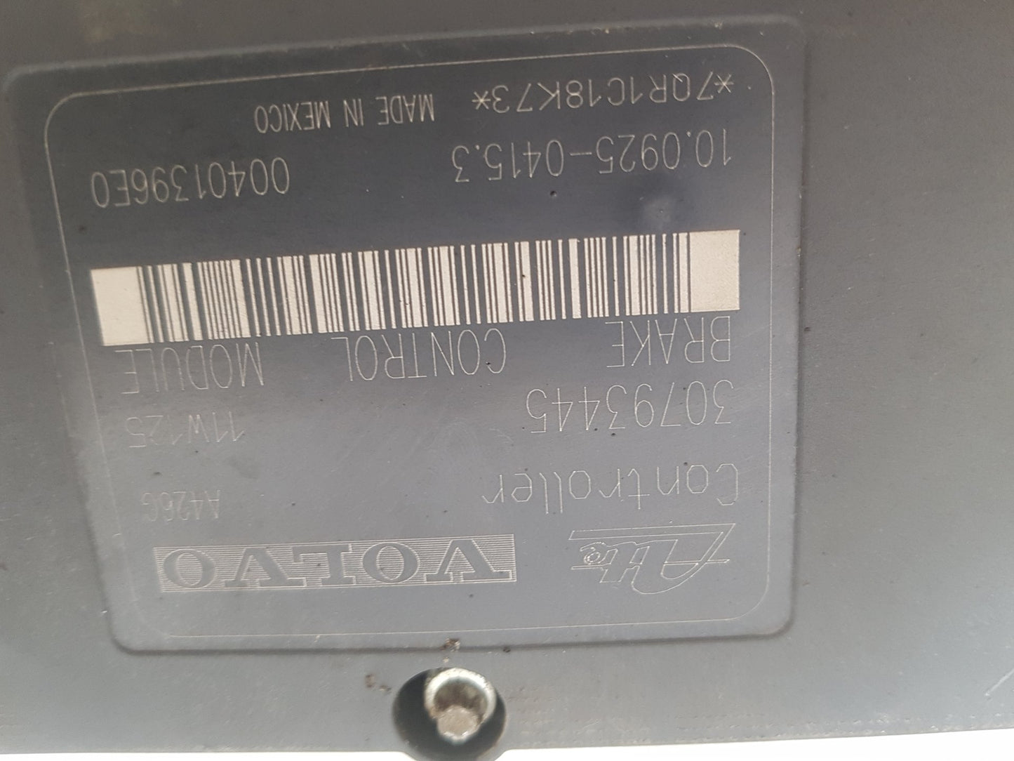 2007 - 2014 Volvo XC90  Estate ABS Pump/Modulator 30793445