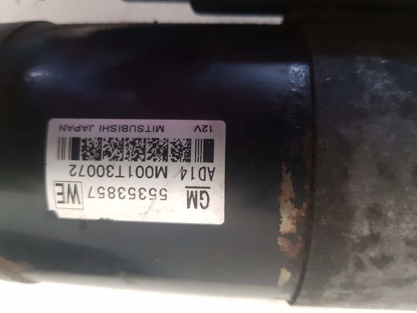 2010 - 2012 Saab 9-5  Saloon Starter Motor 55353857