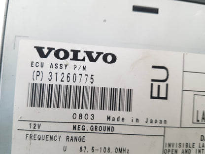 2007 - 2013 Volvo C70  Convertible SATNAV DVD PLAYER 31260775