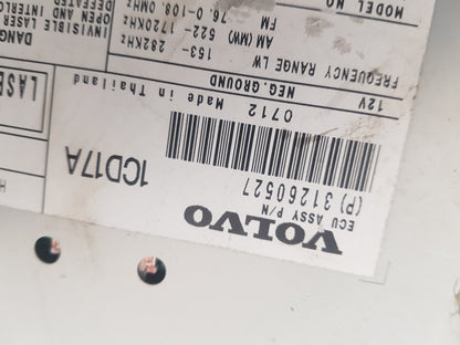 2006 - 2012 Volvo C30  Hatchback RADIO AND CD PLAYER 31260527